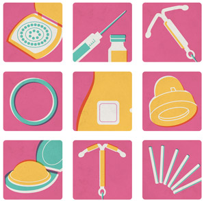 il existe de nombreux modes de contraception